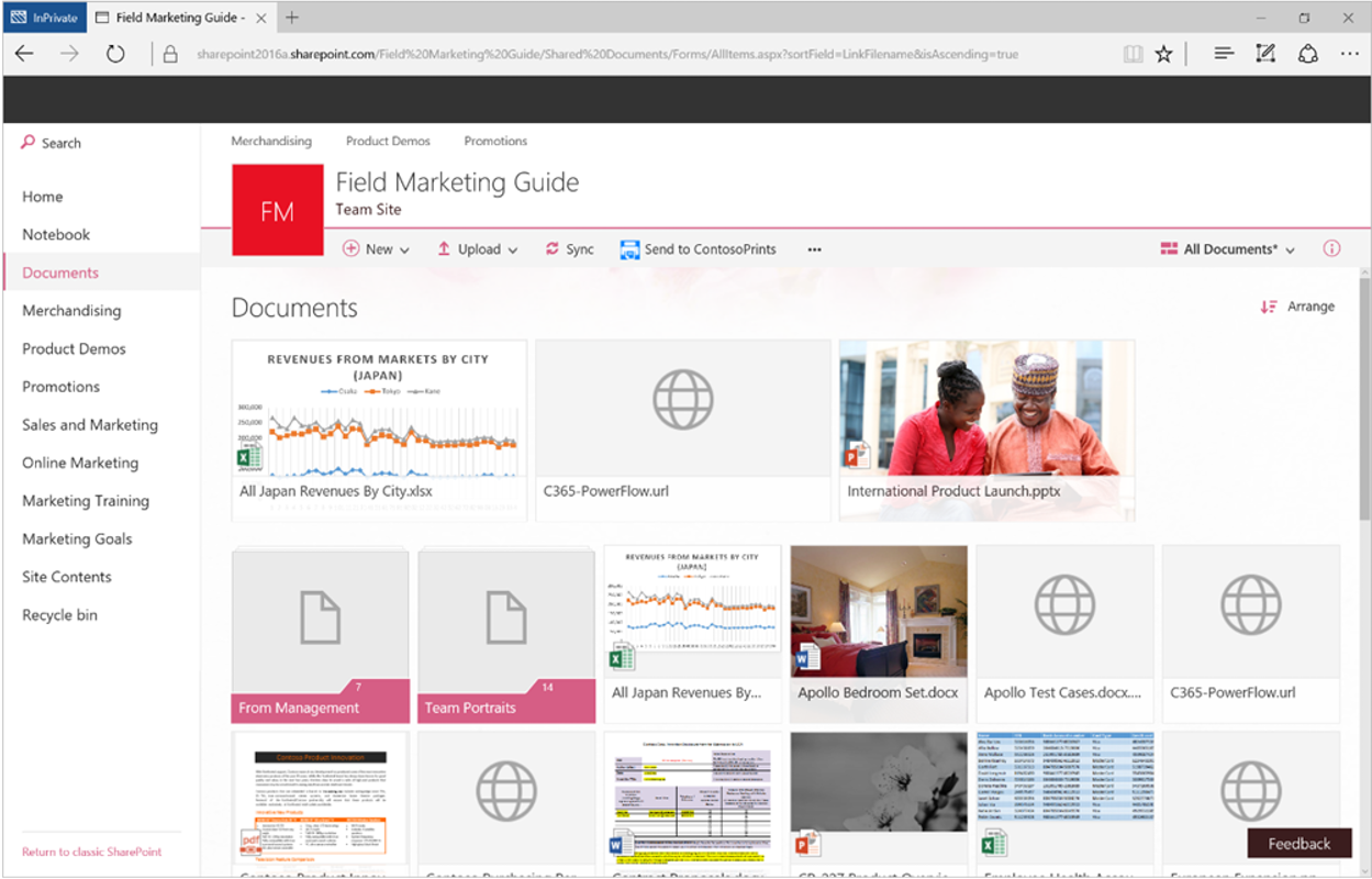 SharePoint site