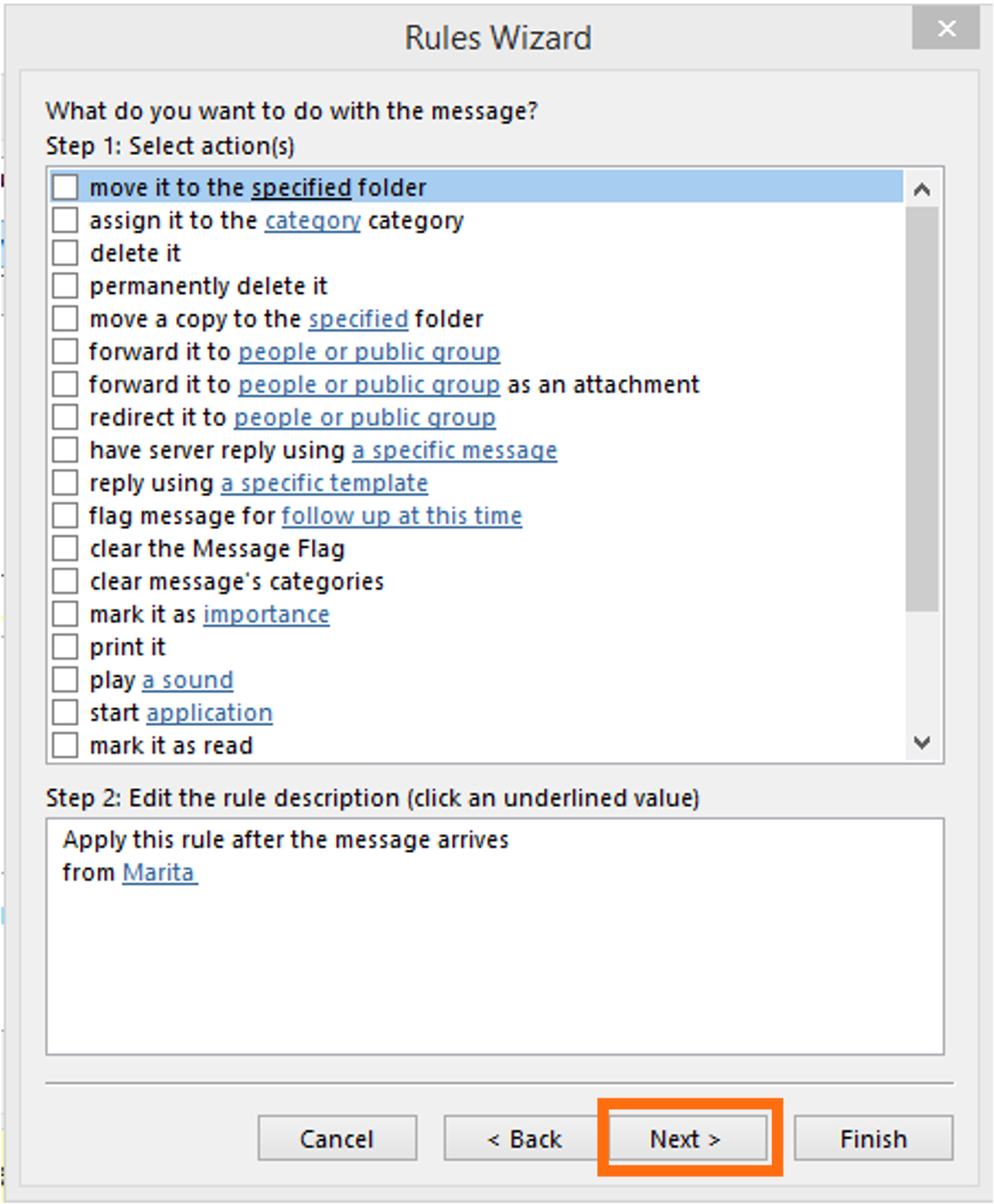 Outlook Rules Guide | IT Champion