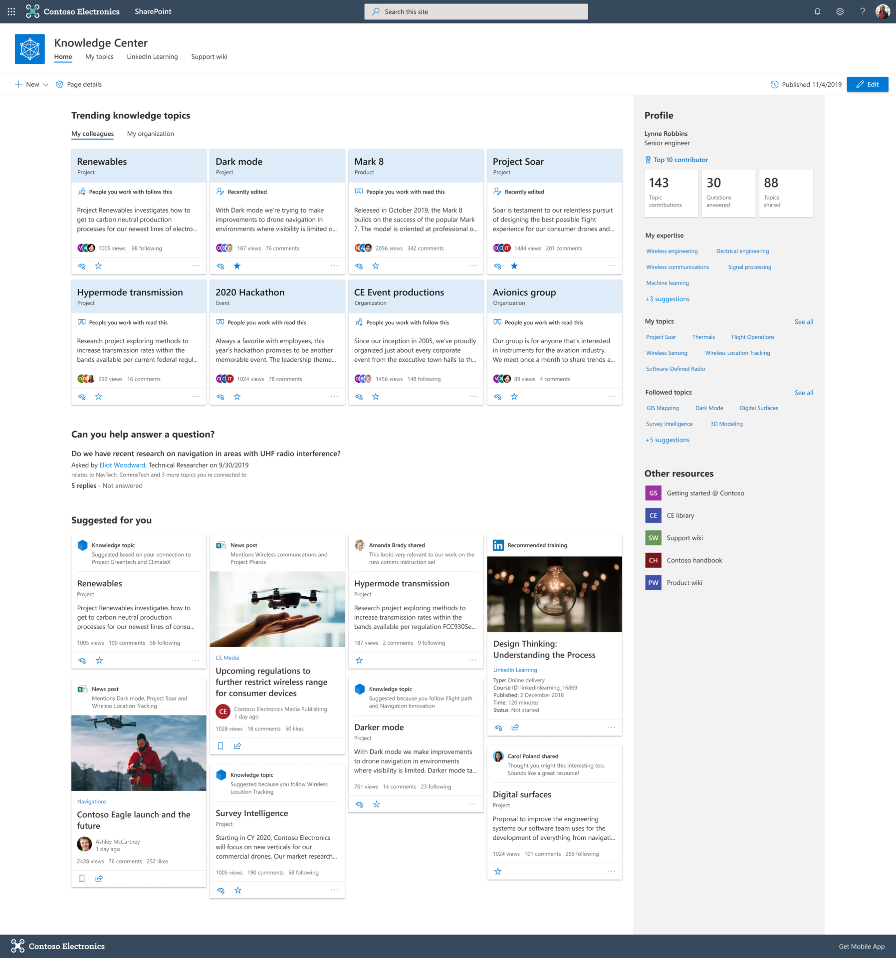 SharePoint Knowledge Centre